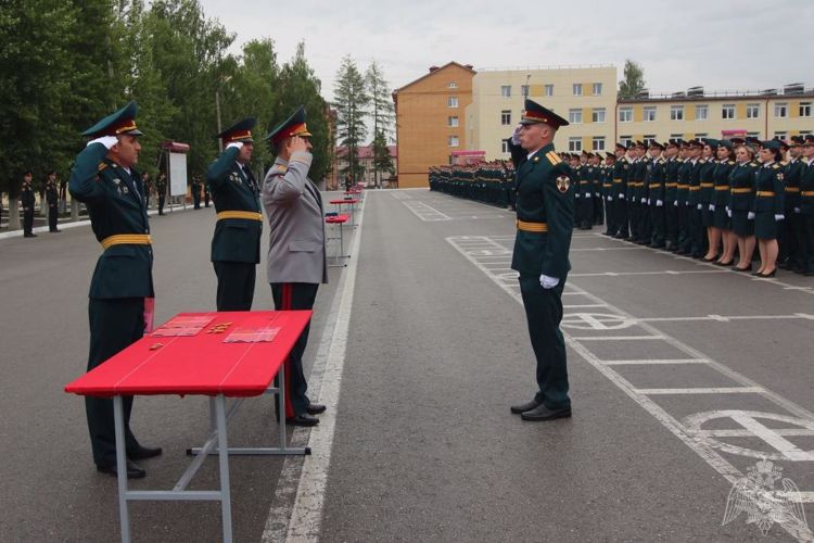 В Пермском военном институте состоялся выпуск офицеров.