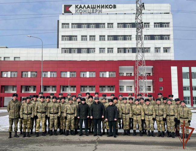 Производственная (технологическая) практика курсантов 4 курса (7 роты) факультета (артиллерийского вооружения) на АО «Концерн «Калашников»»