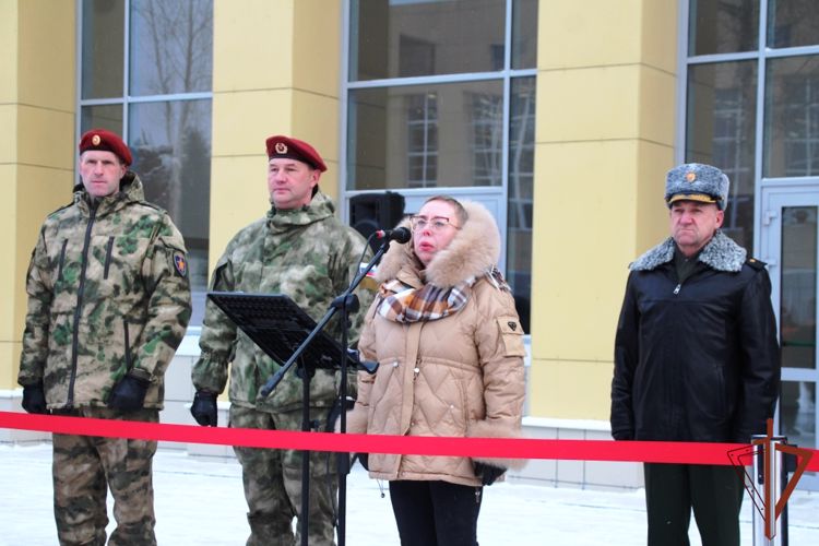 Обучающиеся классов Росгвардии вступили в ряды военно-патриотического общественного движения «Гвардейская смена»