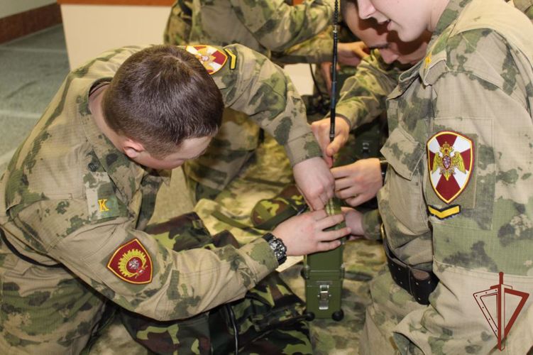 В Пермском военном институте войск национальной гвардии Российской Федерации проведена олимпиада «Юный связист»