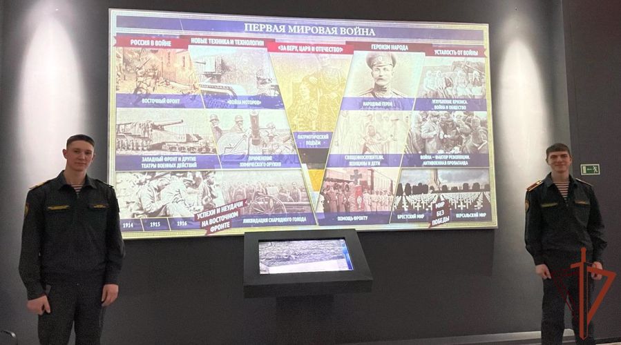 Курсанты факультета (кинологического) посетили музей «Россия — моя история»
