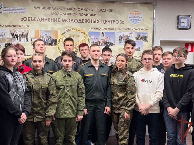 Курсанты факультета инженерного обеспечения провели агитационно-пропагандистскую работу по месту прохождения учебной войсковой практики
