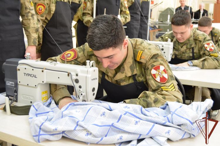 В Пермском военном институте состоялась олимпиада «Лучший портной — 2023»