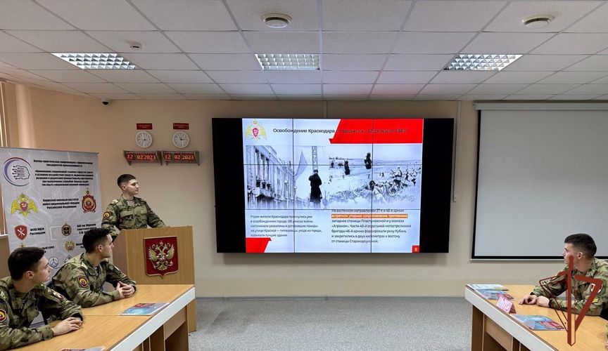 На факультете связи проведено военно-политическое информирование