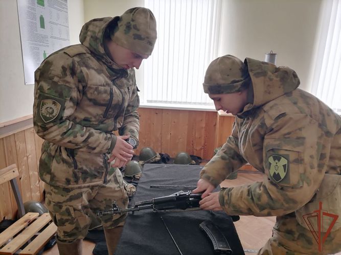 Курсанты факультета инженерного обеспечения провели  занятия по боевой подготовке по месту прохождения учебной войсковой практики