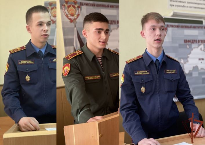 Проведение на кафедре огневой подготовки  круглого стола: «Современное состояние и перспективы развития стрелкового оружия в войсках национальной гвардии Российской Федерации»