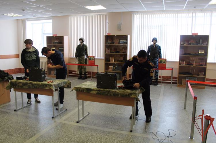 В Пермском военном институте войск национальной гвардии Российской Федерации проведена олимпиада «Юный связист»