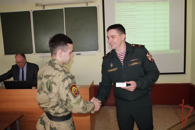 В военном институте состоялось заседание совета военно-научного общества курсантов