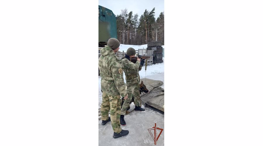 Курсанты Пермского военного института принимают участие в подготовке к  Всеармейскому конкурсу «Верный друг –2023»