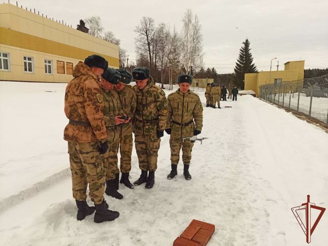 В  военном институте проведены практические занятия по управлению беспилотными воздушными судами