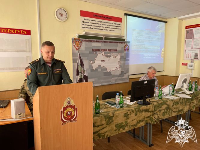 Проведение на кафедре огневой подготовки  конференции «Актуальные вопросы повышения эффективности огневой подготовки в силовых структурах: теория и практика. III Макаровские чтения»