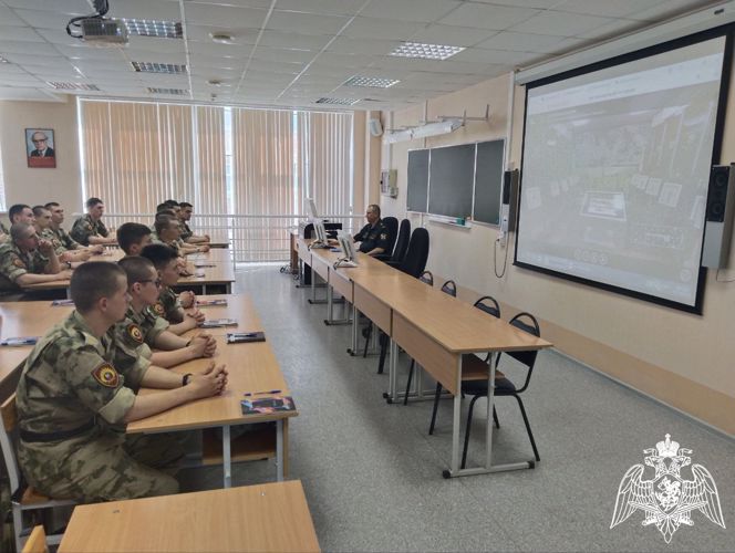 С курсантами факультета связи проведена виртуальная экскурсия по Центральному музею Росгвардии