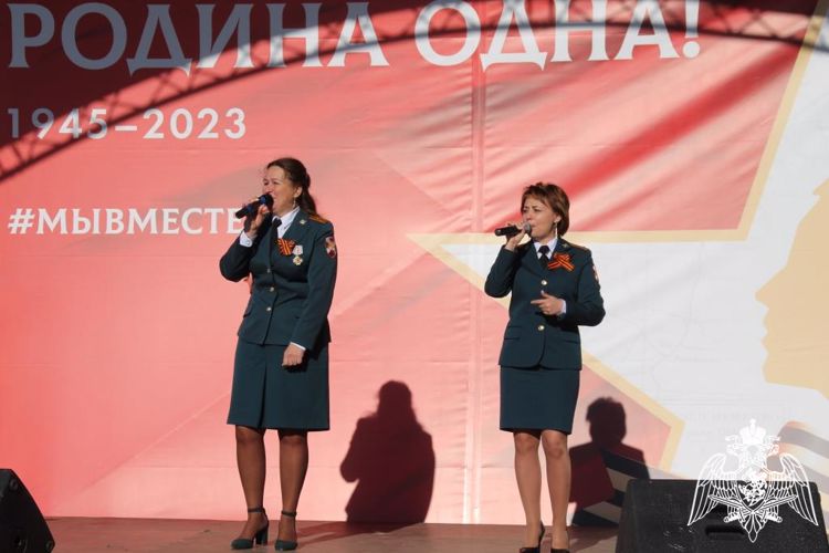 Военнослужащие Пермского военного института приняли участие в праздничных мероприятиях, посвященных Дню Победы советского народа в Великой Отечественной войне