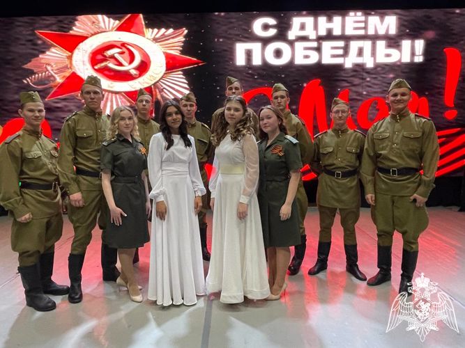 Военнослужащие Пермского военного института приняли участие в праздничных мероприятиях, посвященных Дню Победы советского народа в Великой Отечественной войне