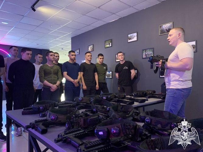 Проведение дружеского турнира в клубе военно-тактических игр «Гладиатор» с военнослужащими учебного сбора Пермского военного института