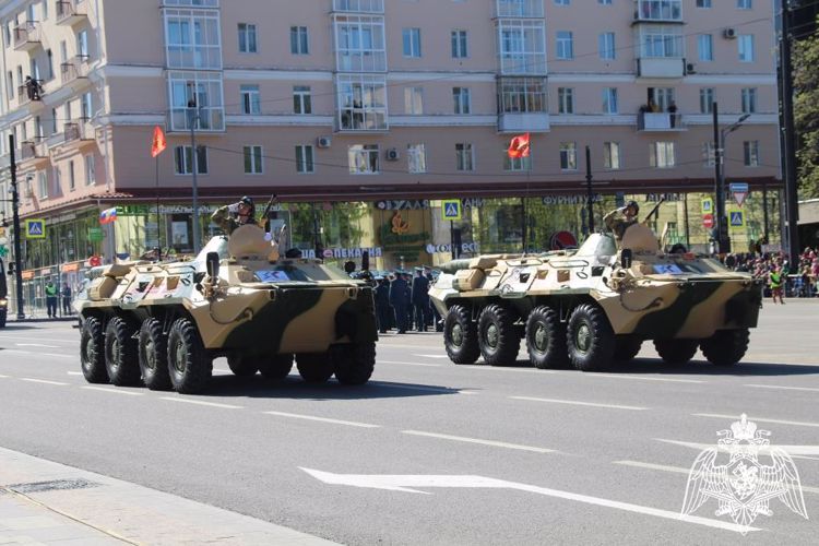 Военнослужащие Пермского военного института приняли участие в праздничных мероприятиях, посвященных Дню Победы советского народа в Великой Отечественной войне