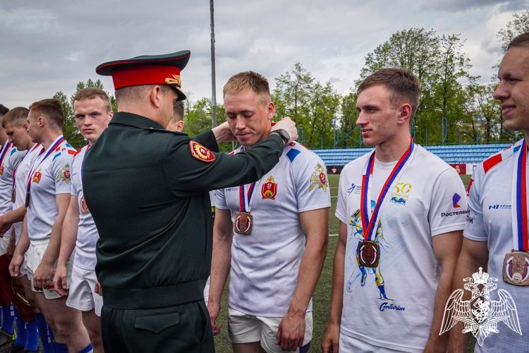 Военнослужащие Пермского военного института приняли участие в чемпионате войск национальной гвардии Российской Федерации по Регби-7