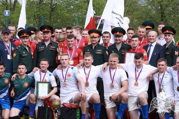 Военнослужащие Пермского военного института приняли участие в чемпионате войск национальной гвардии Российской Федерации по Регби-7