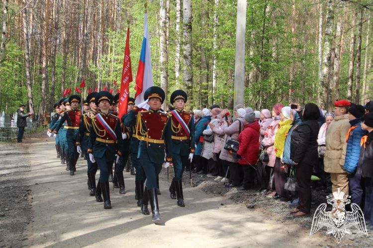 Военнослужащие Пермского военного института приняли участие в праздничных мероприятиях, посвященных Дню Победы советского народа в Великой Отечественной войне