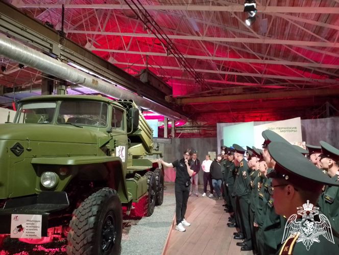Курсанты военного института посетили мероприятие, посвященное 300-летию города Перми