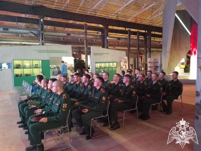 Курсанты военного института посетили мероприятие, посвященное 300-летию города Перми