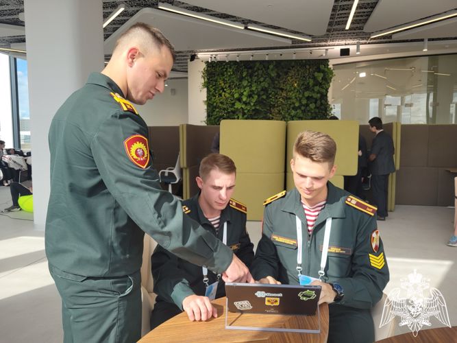 Курсанты факультета связи Пермского военного института приняли участие в международном конкурсе «Лидеры цифровой трансформации 2023»