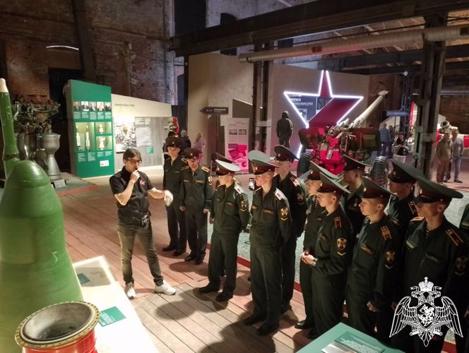 Курсанты военного института посетили мероприятие, посвященное 300-летию города Перми