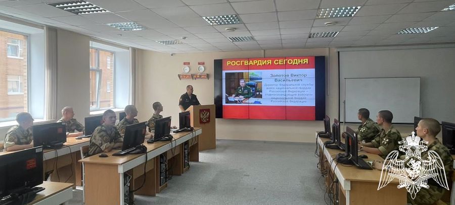 На факультете связи проведен комплекс информационных мероприятий «Росгвардия сегодня»