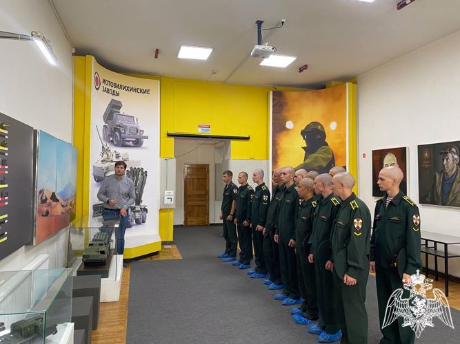 Курсанты факультета связи посетили музей пермской артиллерии ПАО «Мотовилихинские заводы»