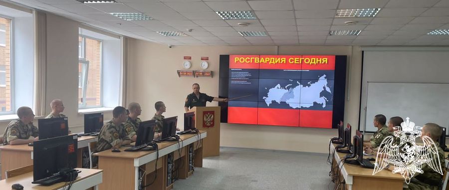 На факультете связи проведен комплекс информационных мероприятий «Росгвардия сегодня»