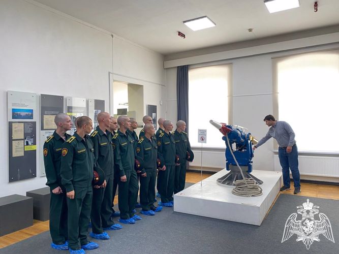 Курсанты факультета связи посетили музей пермской артиллерии ПАО «Мотовилихинские заводы»