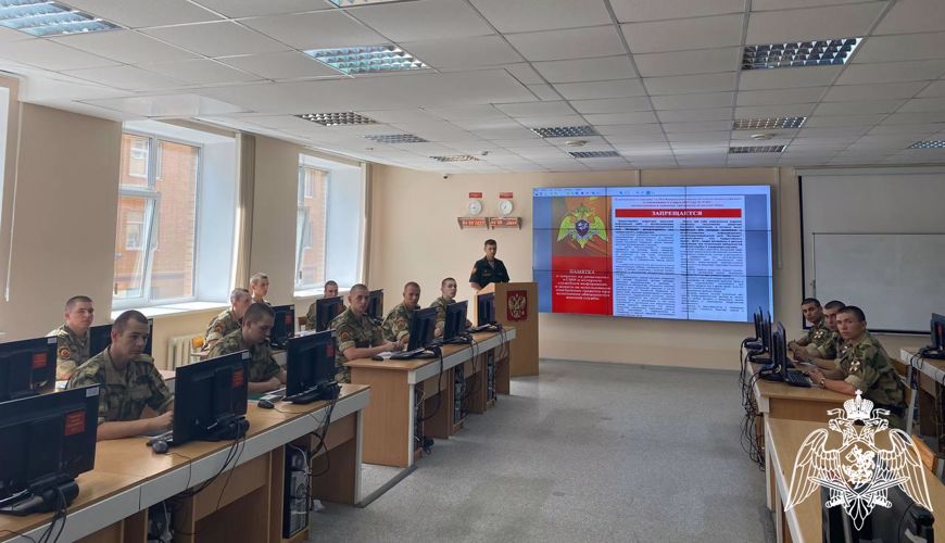 На факультете связи проведено мероприятие, направленное на профилактику нарушений законодательства Российской Федерации в области защиты информации