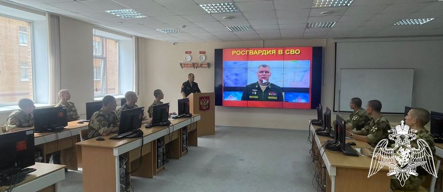 На факультете связи проведен комплекс информационных мероприятий «Росгвардия сегодня»