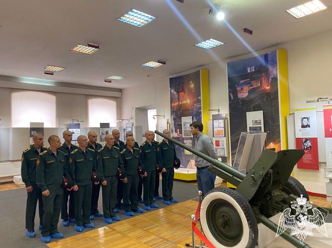 Курсанты факультета связи посетили музей пермской артиллерии ПАО «Мотовилихинские заводы»