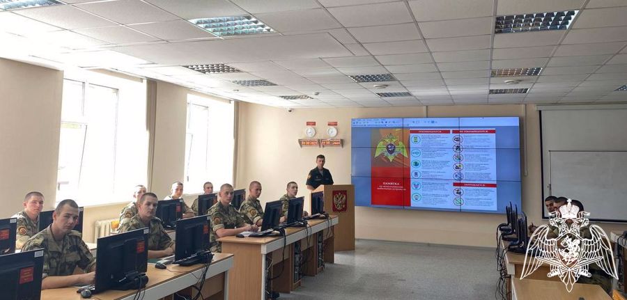 На факультете связи проведено мероприятие, направленное на профилактику нарушений законодательства Российской Федерации в области защиты информации