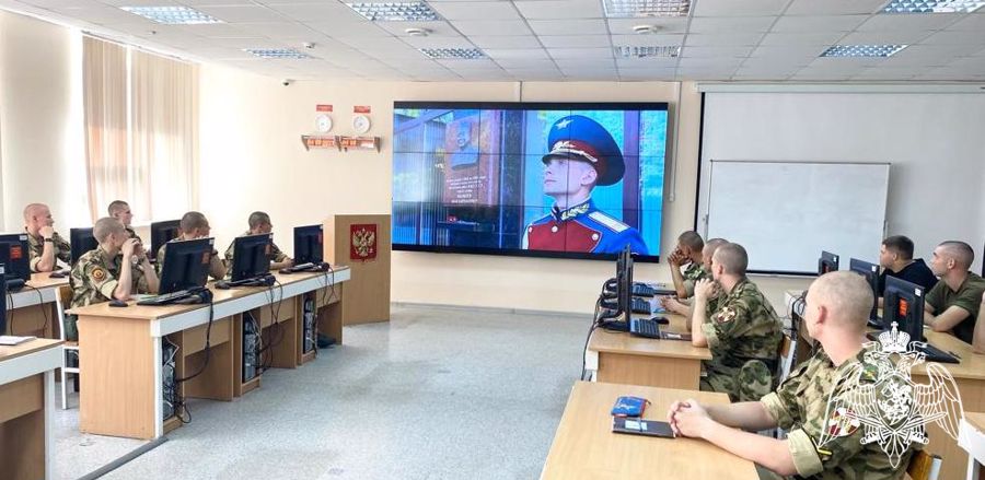 С курсантами 1 курса военного института были проведены мероприятия единого дня агитационно-пропагандистской работы