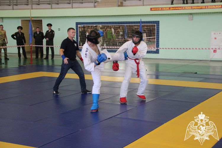 В Пермском военном институте проведен чемпионат по рукопашному бою среди курсантов 1 и 2 курсов