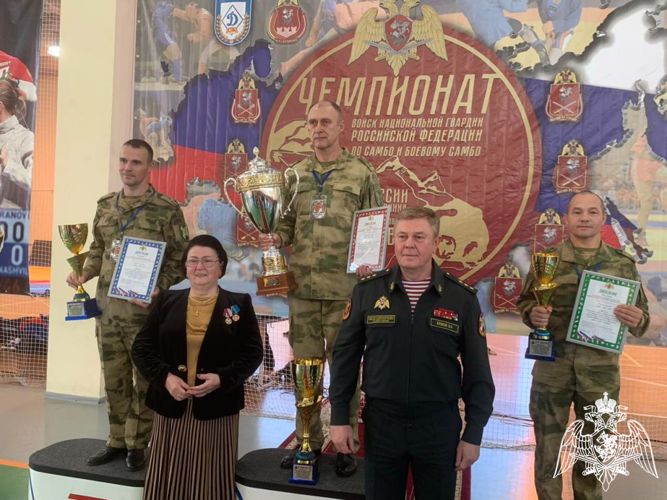 Военнослужащие Пермского военного института приняли участие в чемпионате войск по самбо и боевому самбо