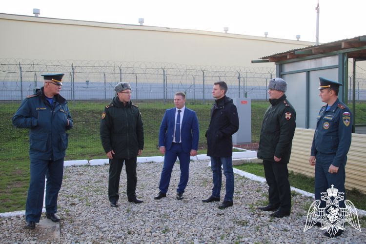 На базе факультета (связи) проведена рабочая встреча с представителями МЧС России