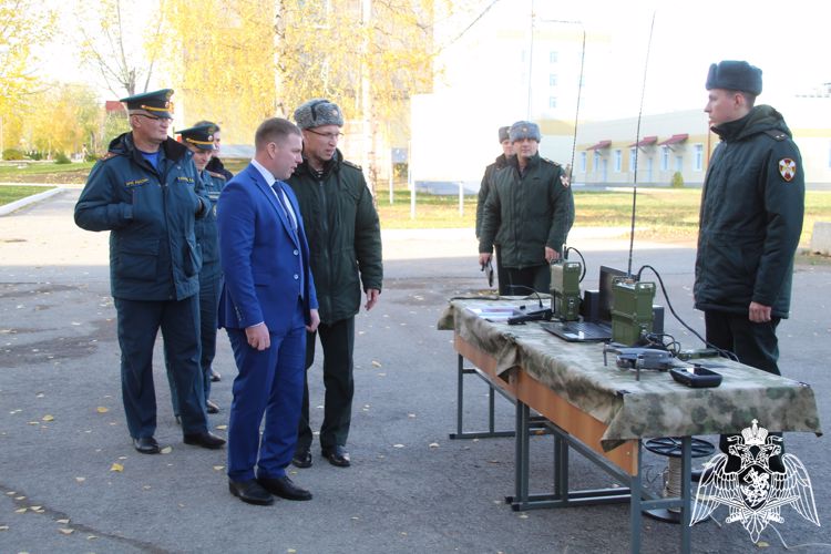 На базе факультета (связи) проведена рабочая встреча с представителями МЧС России