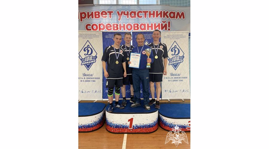 Военнослужащие Пермского военного института приняли участие в чемпионате ПКО ОГО ВФСО «Динамо» по настольному теннису