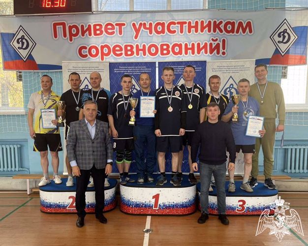 Военнослужащие Пермского военного института приняли участие в чемпионате ПКО ОГО ВФСО «Динамо» по настольному теннису