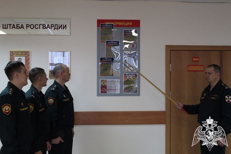 На факультете связи проведено занятие с кураторами курсантского подразделения