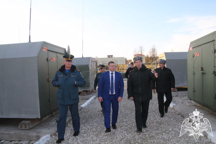 На базе факультета (связи) проведена рабочая встреча с представителями МЧС России