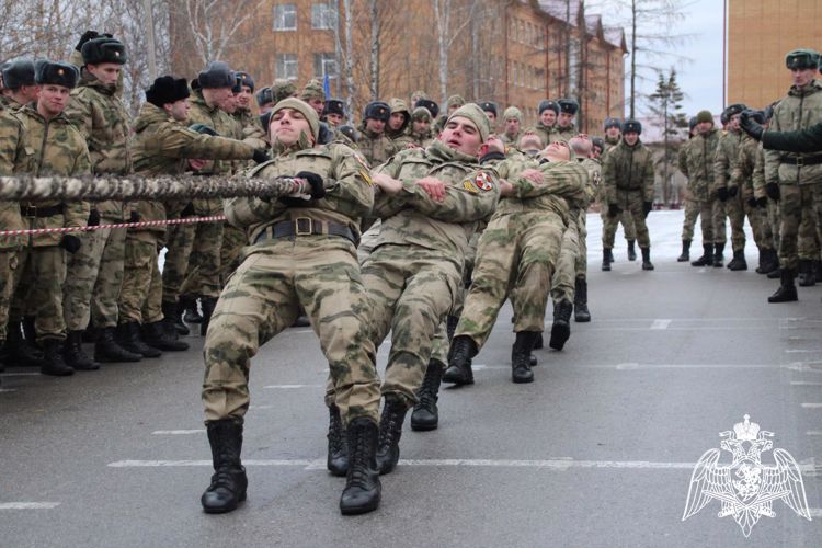 В военном институте прошел спортивный праздник, посвященный «Дню народного единства»