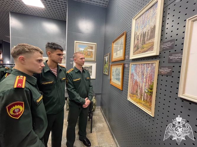 «Курсанты факультета (артиллерийского вооружения) посетили художественную галерею посвященная «Пермский период»