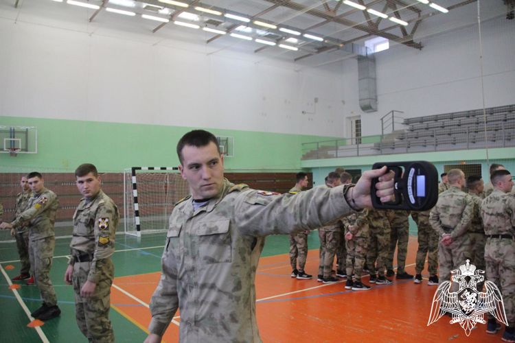 В военном институте прошел спортивный праздник, посвященный «Дню народного единства»