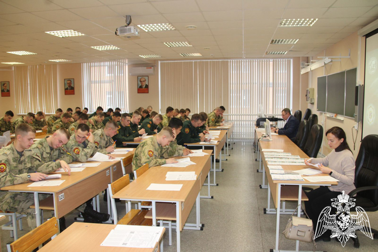 В Пермском военном институте проведена Международная просветительская акция «Географический диктант – 2023»