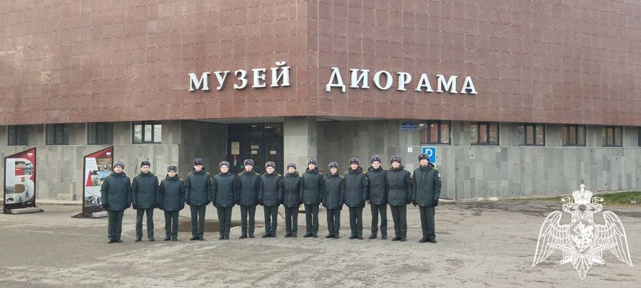 Курсанты факультета (артиллерийского вооружения) посетили Музей-деораму