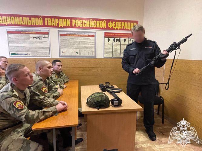 С курсантами факультета (инженерного обеспечения) проведены занятия на базе подразделений территориального управления Росгвардии по Пермскому краю